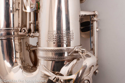 Selmer Mark VI Alto 1962 Original Silver Great Pads High F# Clean! 102960