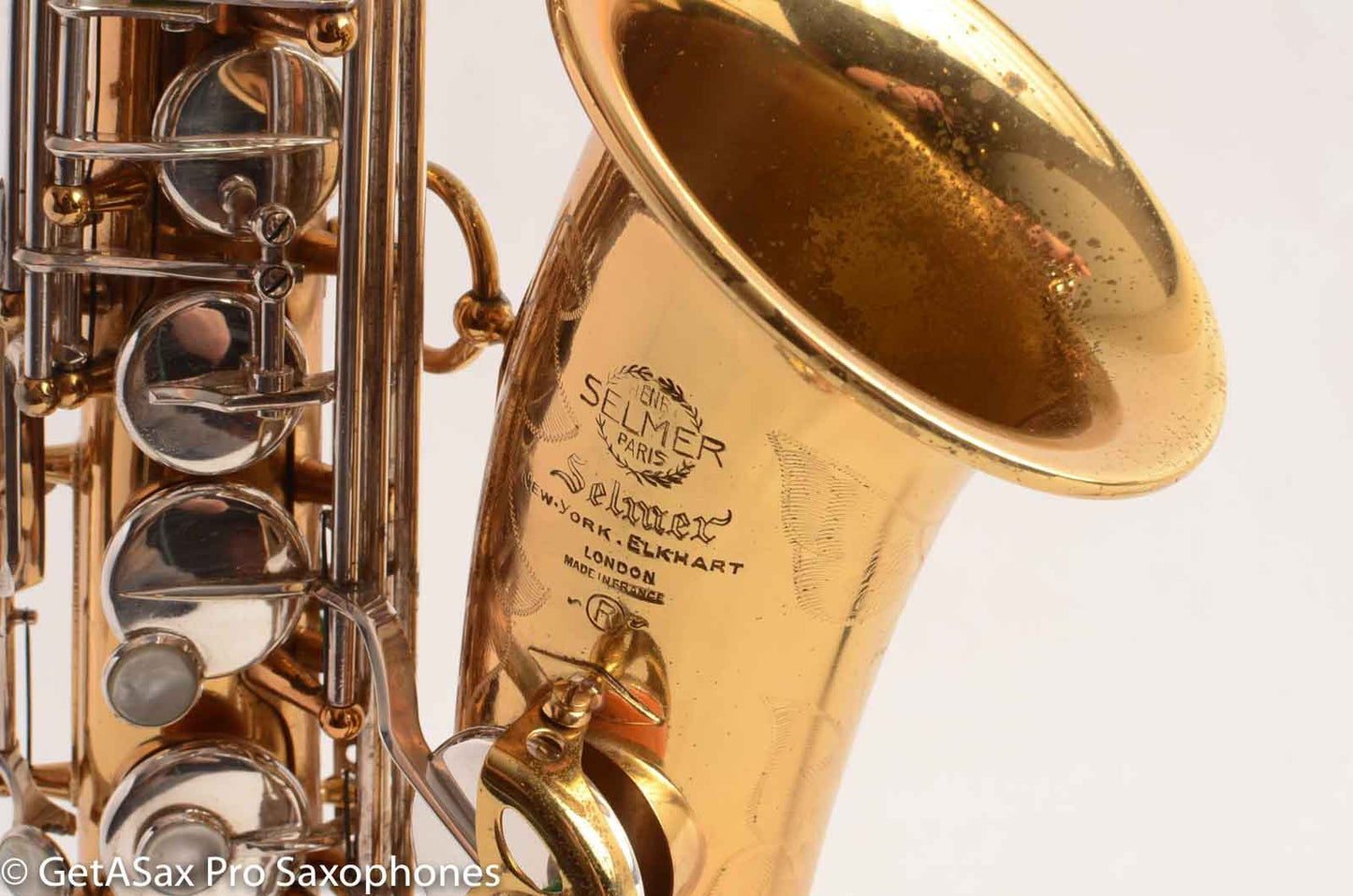 Selmer Mark VI Alto Orig. Lacquer Silver Keys Saxophone 109409