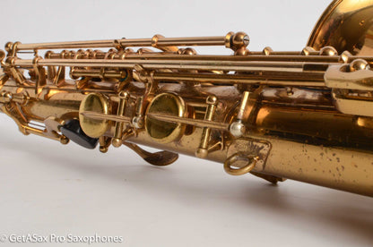 Selmer Mark VI Alto 1966 Original Lacquer American Engraved Very Good Condition 127997