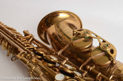Selmer Mark VI Alto 1966 Original Lacquer American Engraved Very Good Condition 127997