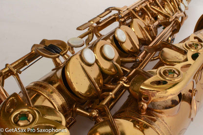 Selmer Mark VI Alto 1966 Original Lacquer American Engraved Very Good Condition 127997