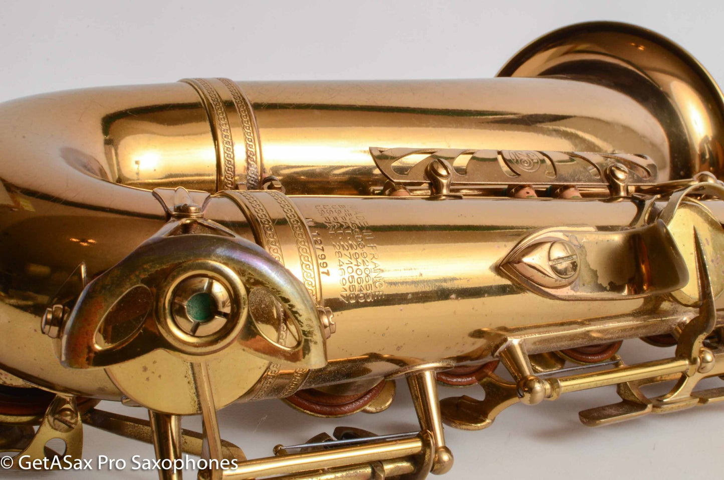 Selmer Mark VI Alto 1966 Original Lacquer American Engraved Very Good Condition 127997