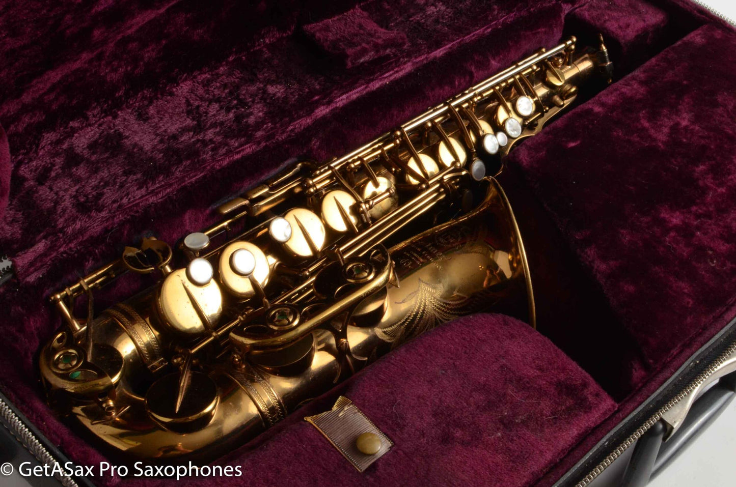 Selmer Mark VI Alto 1966 Original Lacquer American Engraved Very Good Condition 127997