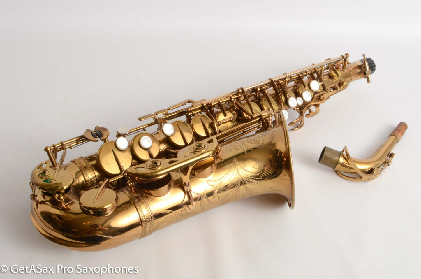 Selmer Mark VI Alto 1966 Original Lacquer American Engraved Very Good Condition 127997