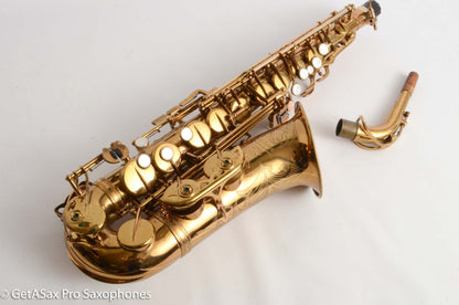 Selmer Mark VI Alto 1966 Original Lacquer American Engraved Very Good Condition 127997