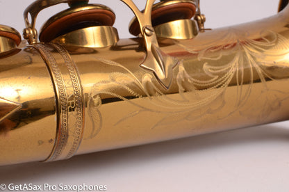 Selmer Mark VI Alto 1967 Original Lacquer American Engraved Old Pads 140119