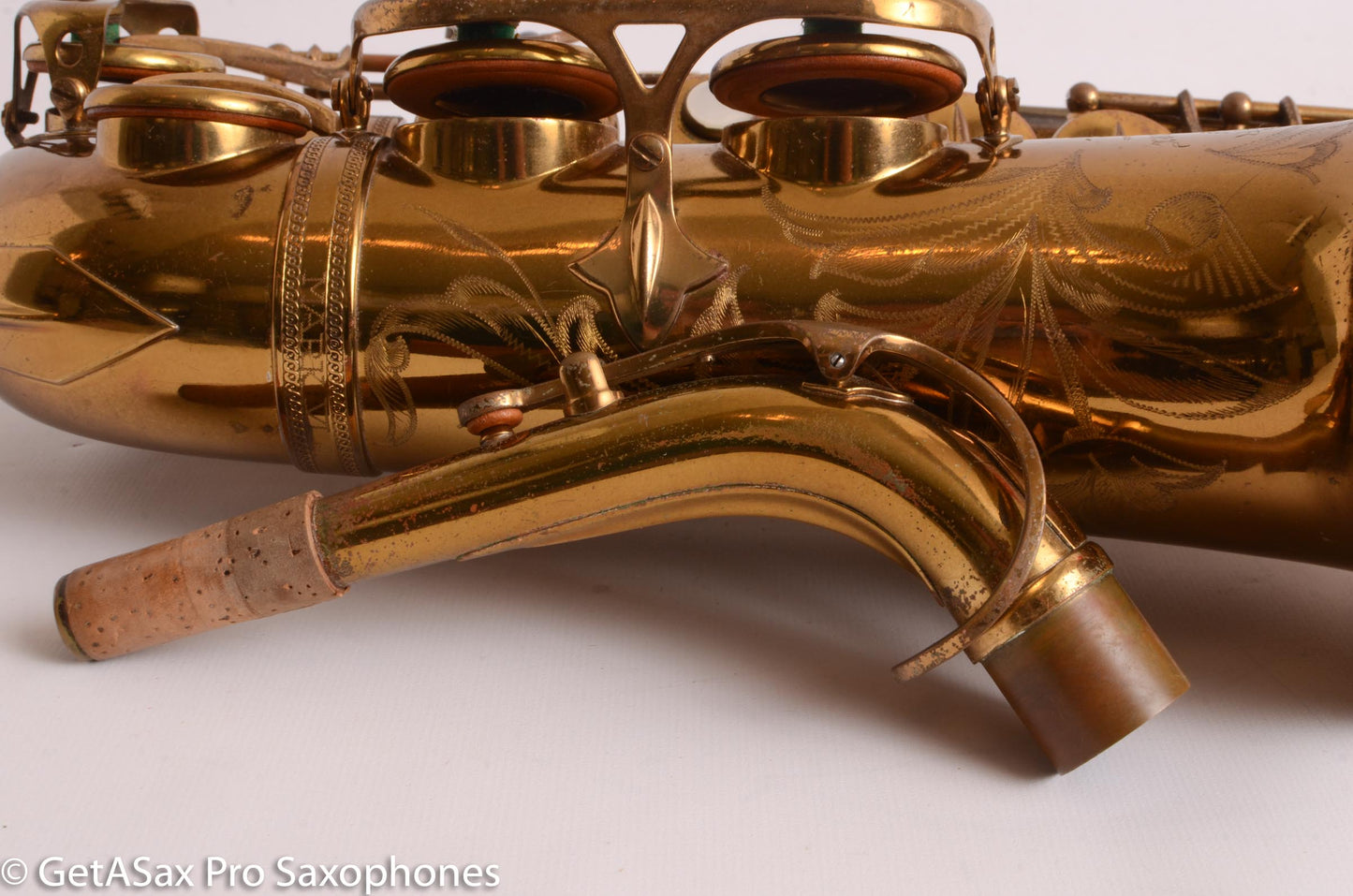 Selmer Mark VI Alto 1967 Original Lacquer American Engraved Old Pads 140119