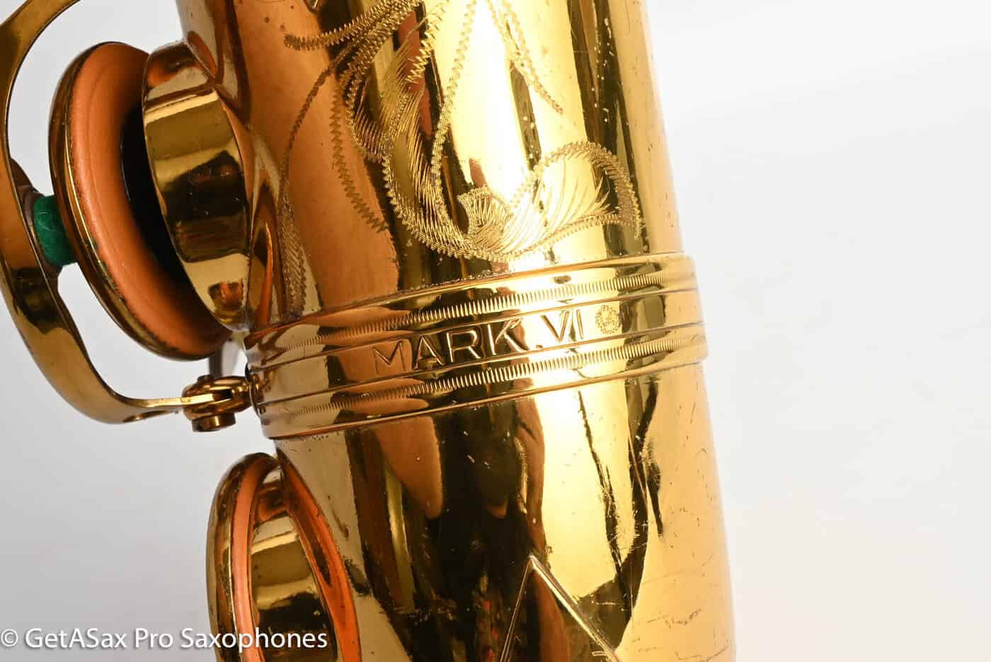 Selmer Mark VI Alto American Engraved Original Lacquer Clean! 147232