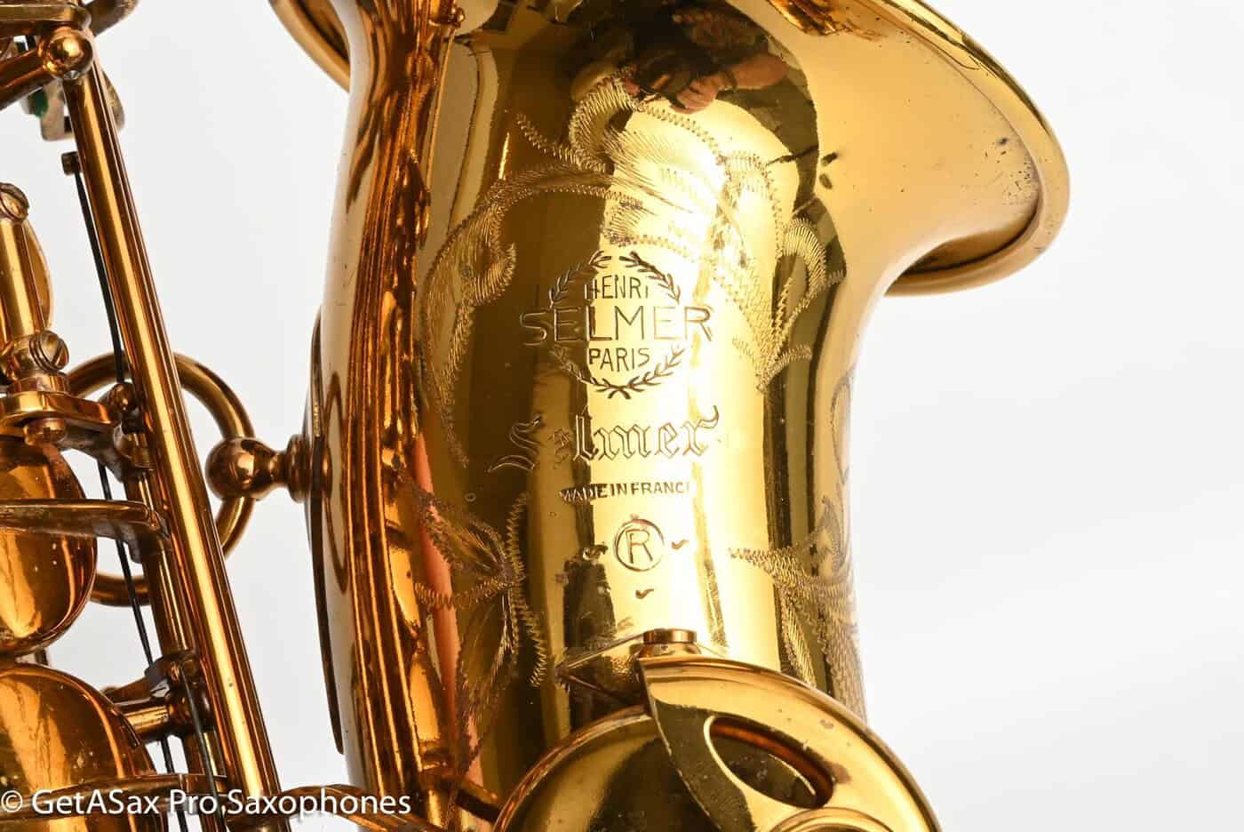 Selmer Mark VI Alto American Engraved Original Lacquer Clean! 147232