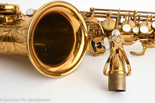 Selmer Mark VI Alto American Engraved Original Lacquer Clean! 147232