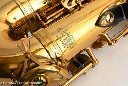 Selmer Mark VI Alto American Engraved Original Lacquer Clean! 147232