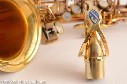 Selmer Mark VI Alto Saxophone Original Gold Plate (Vanishingly Rare) Japanese Market Near Mint 156928