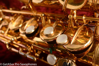 Selmer Mark VI Alto Saxophone Original Gold Plate (Vanishingly Rare) Japanese Market Near Mint 156928