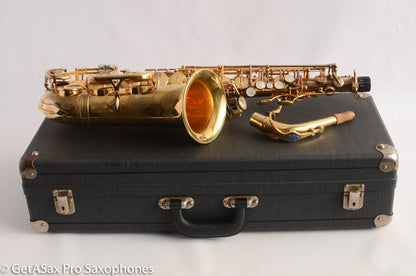 Selmer Mark VI Alto Saxophone Original Gold Plate (Vanishingly Rare) Japanese Market Near Mint 156928