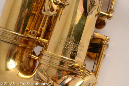 Selmer Mark VI Alto Saxophone Original Gold Plate (Vanishingly Rare) Japanese Market Near Mint 156928