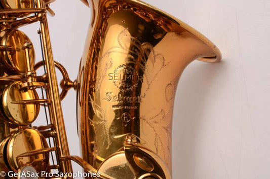 Selmer Mark VI Alto 1968 Original Lacquer No Past Damage Bill Singer Overhaul Excellent! 158302