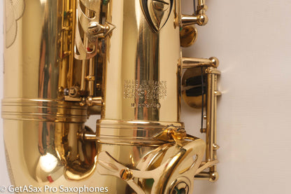 Selmer Mark VI Alto Saxophone Near Mint Original Lacquer