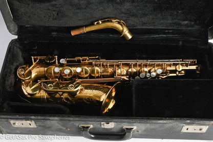 Selmer Mark VI Alto 1970 Original Lacquer 5-digit Neck Old Pads 174513