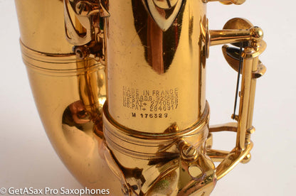 Selmer Mark VI Alto Saxophone 1969 176329 Original Lacquer Original Pads Excellent Condition