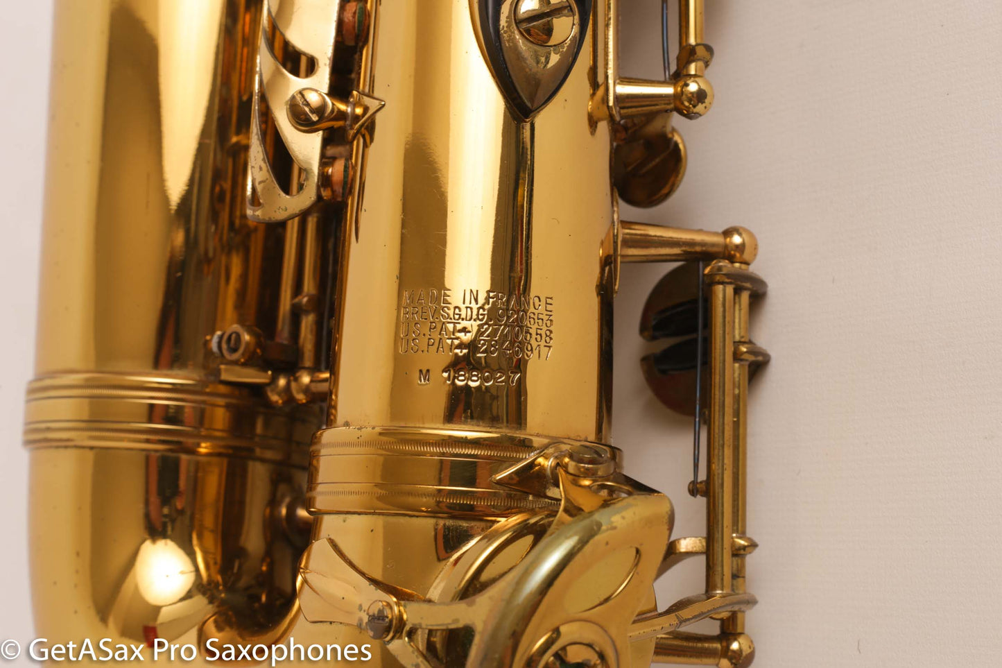 Selmer Mark VI Alto American Engraved Original Lacquer Excellent 188027