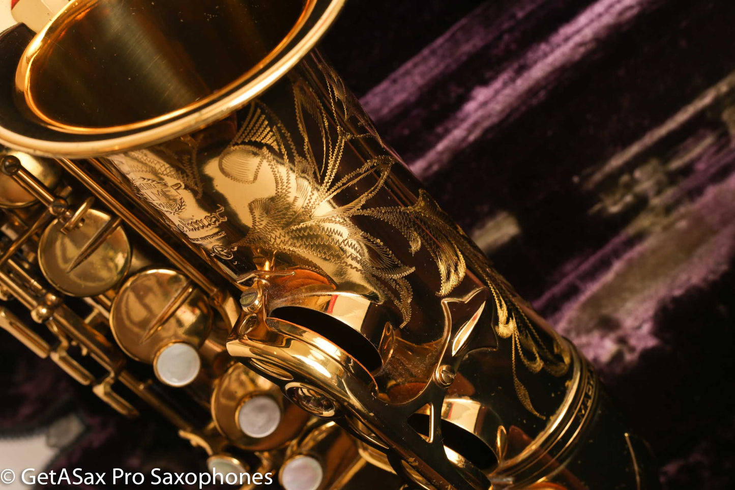 Selmer Mark VI Alto American Engraved Original Lacquer Excellent 188027