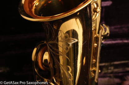 Selmer Mark VI Alto American Engraved Original Lacquer Excellent 188027
