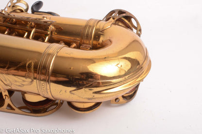 Selmer Mark VI Alto 1971 Original Lacquer American Engraved Fresh Overhaul Exceptional! 190365