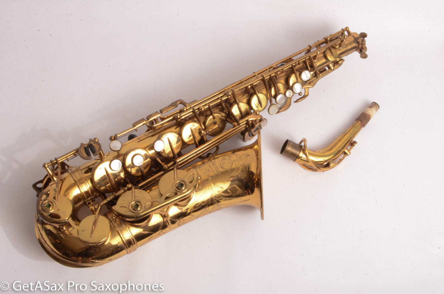Selmer Mark VI Alto 1971 Original Lacquer American Engraved Fresh Overhaul Exceptional! 190365
