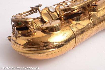Selmer Mark VI Alto 1971 Original Lacquer American Engraved Fresh Overhaul Exceptional! 190365