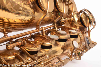 Selmer Mark VI Alto 1971 Original Lacquer American Engraved Fresh Overhaul Exceptional! 190365