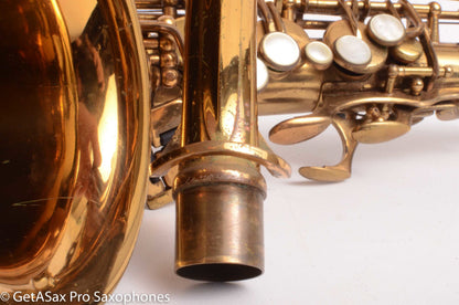 Selmer Mark VI Alto 1971 Original Lacquer American Engraved Fresh Overhaul Exceptional! 190365