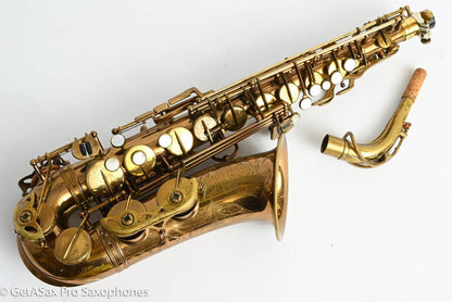 Selmer Mark VI Alto 1958 Original Lacquer American Engraved Fair Condition 75697