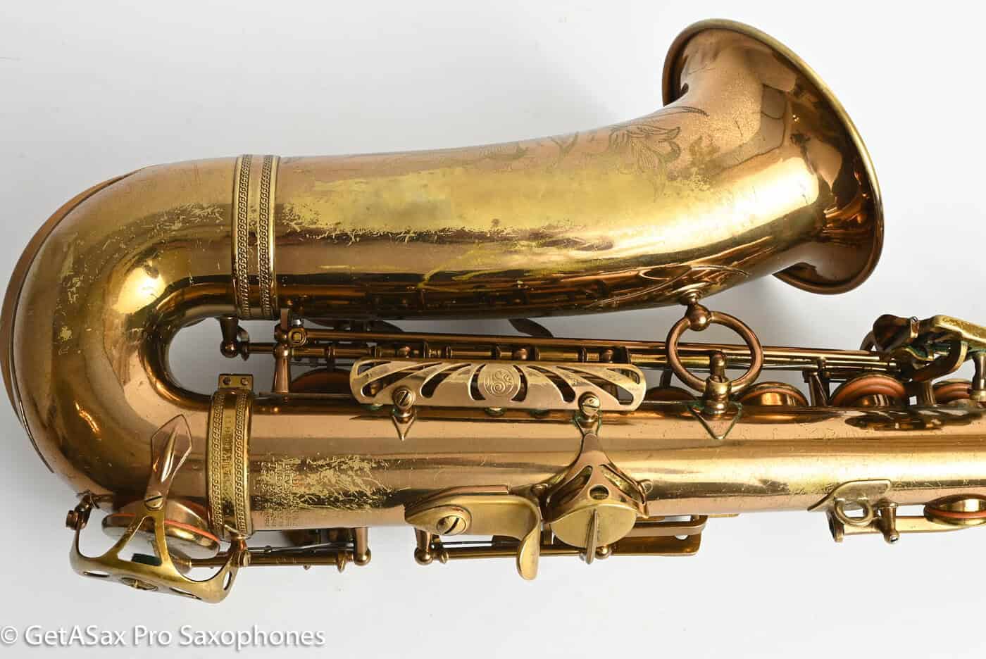 Selmer Mark VI Alto 1958 Original Lacquer American Engraved Fair Condition 75697