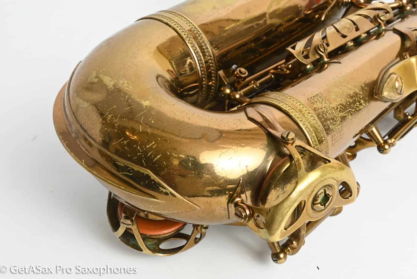 Selmer Mark VI Alto 1958 Original Lacquer American Engraved Fair Condition 75697