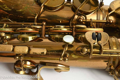 Selmer Mark VI Alto 1958 Original Lacquer American Engraved Fair Condition 75697