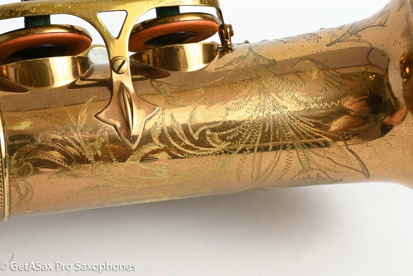 Selmer Mark VI Alto 1958 Original Lacquer American Engraved Fair Condition 75697