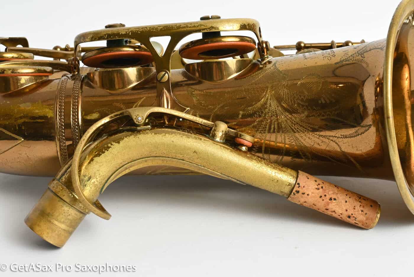 Selmer Mark VI Alto 1958 Original Lacquer American Engraved Fair Condition 75697