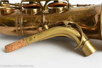 Selmer Mark VI Alto 1958 Original Lacquer American Engraved Fair Condition 75697