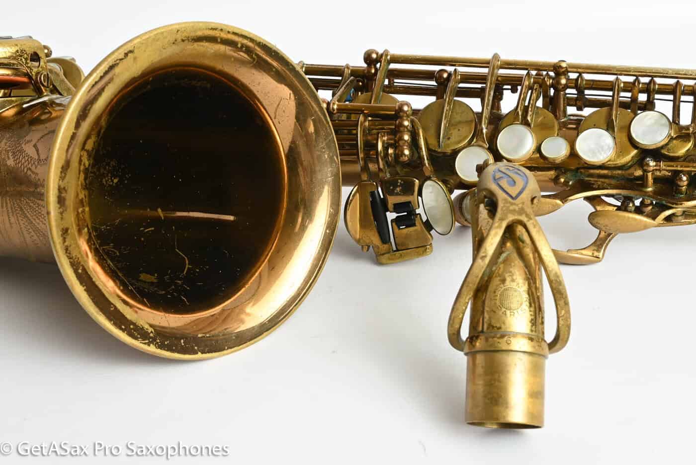 Selmer Mark VI Alto 1958 Original Lacquer American Engraved Fair Condition 75697