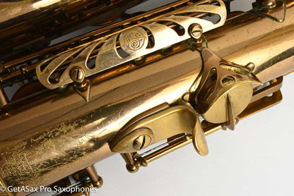 Selmer Mark VI Alto 1958 Original Lacquer American Engraved Fair Condition 75697