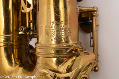 Selmer Mark VI Alto 1967 Vertical Stamp Original Lacquer Powerful! 142275