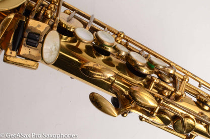 Selmer Mark VI Alto Original Lacquer Good Condition Old Pads Relacquered Neck 197380