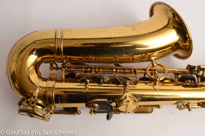 Selmer Mark VI Alto Original Lacquer Good Condition Old Pads Relacquered Neck 197380