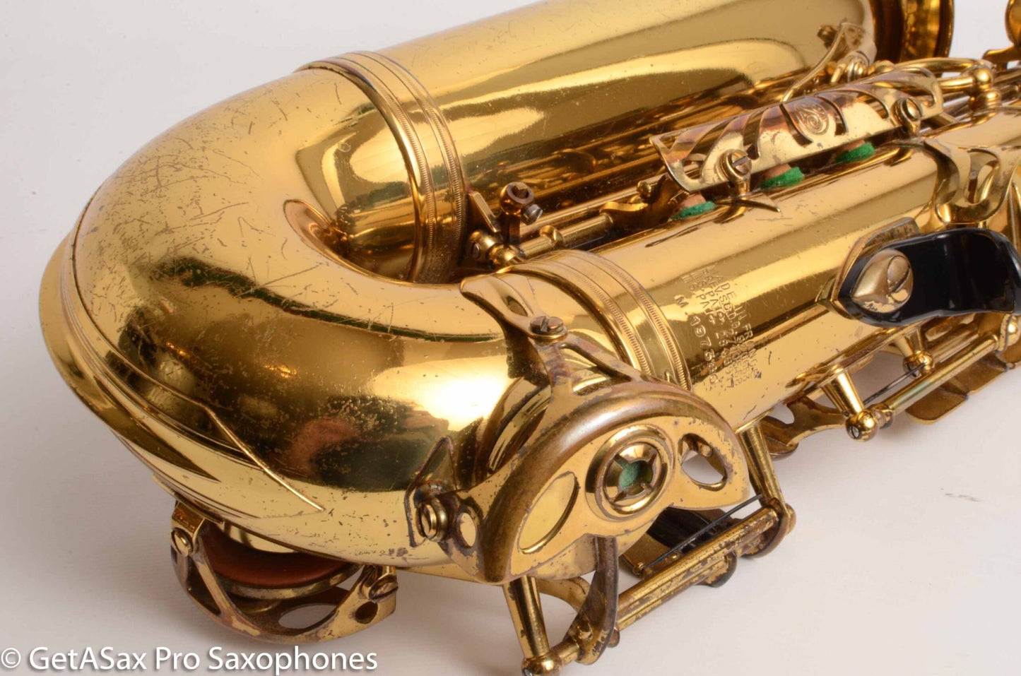 Selmer Mark VI Alto Original Lacquer Good Condition Old Pads Relacquered Neck 197380