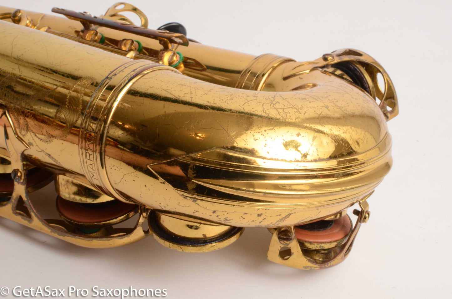 Selmer Mark VI Alto Original Lacquer Good Condition Old Pads Relacquered Neck 197380