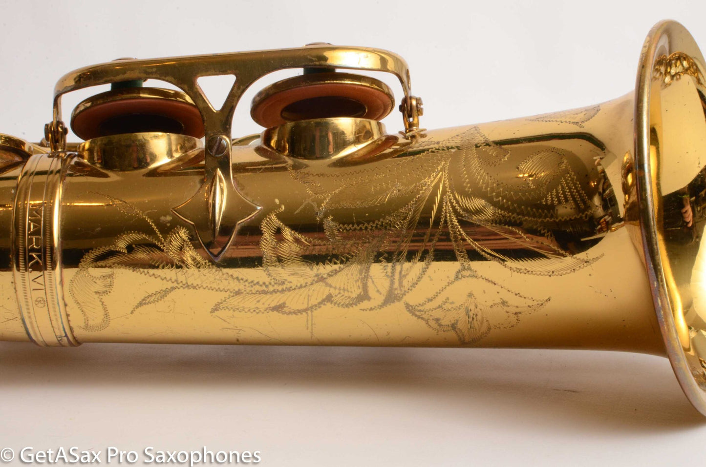 Selmer Mark VI Alto Original Lacquer Good Condition Old Pads Relacquered Neck 197380