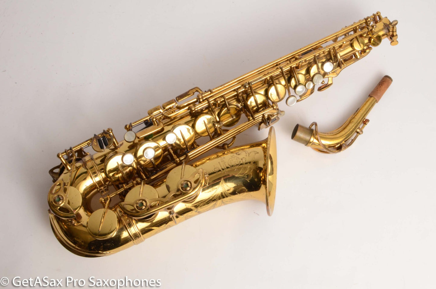 Selmer Mark VI Alto Original Lacquer Good Condition Old Pads Relacquered Neck 197380
