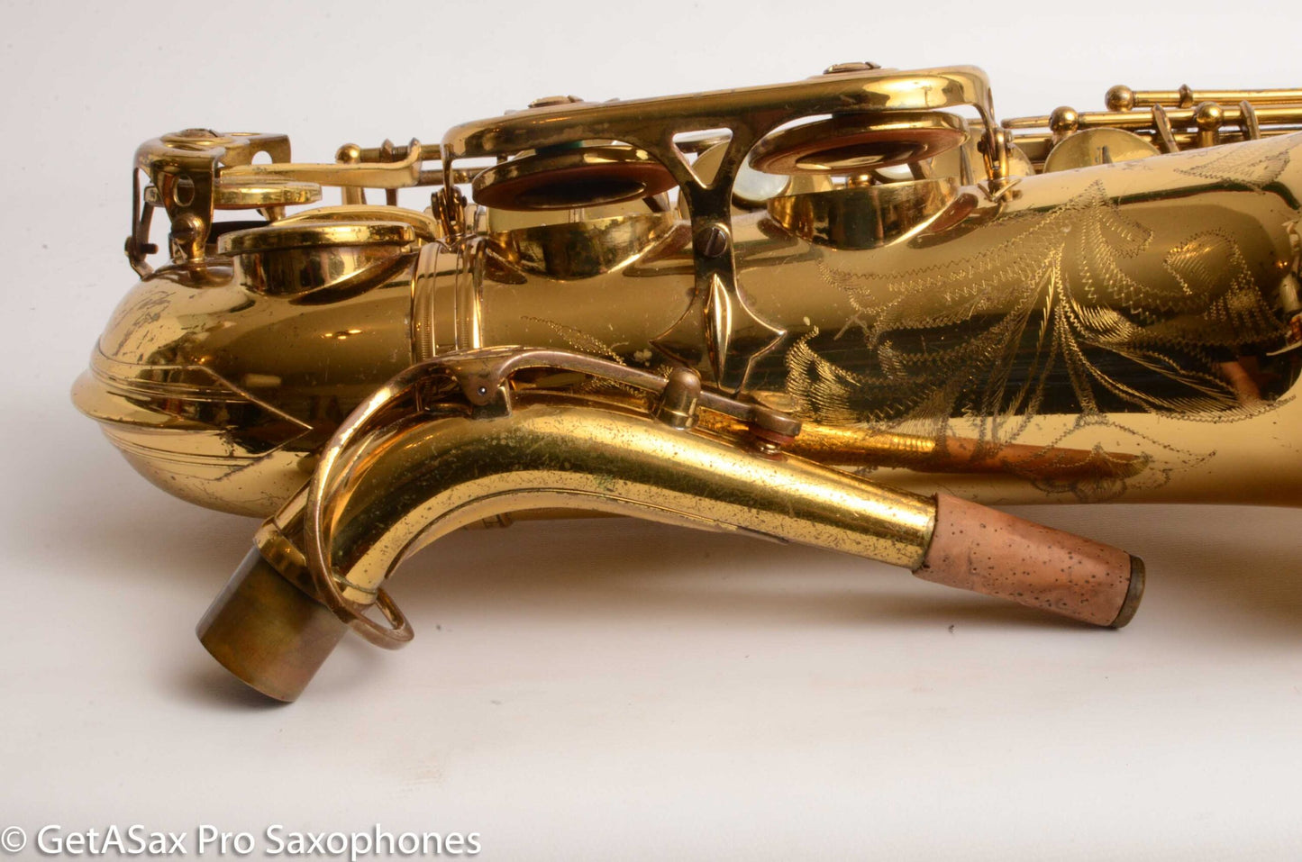 Selmer Mark VI Alto Original Lacquer Good Condition Old Pads Relacquered Neck 197380