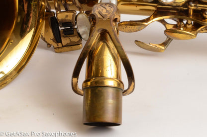 Selmer Mark VI Alto Original Lacquer Good Condition Old Pads Relacquered Neck 197380