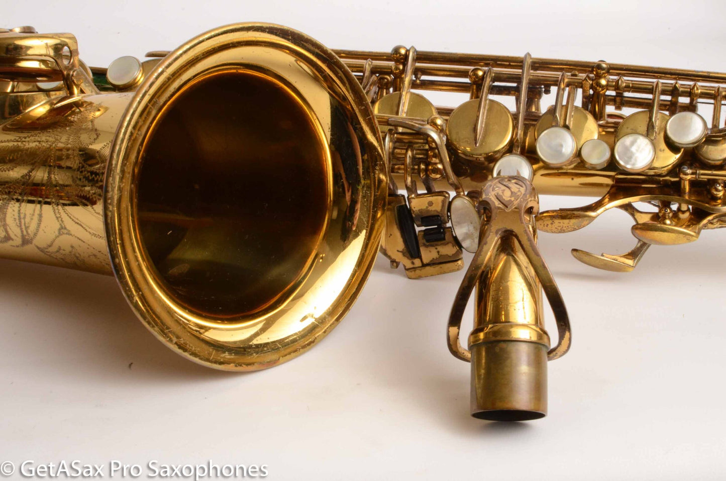 Selmer Mark VI Alto Original Lacquer Good Condition Old Pads Relacquered Neck 197380